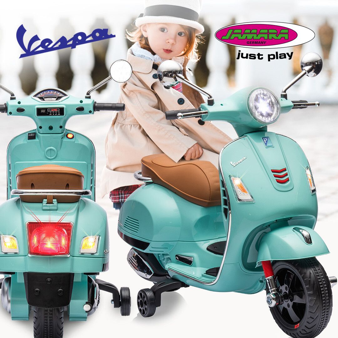 Ride-on Vespa GTS 125 mintgrün 12V von Jamara