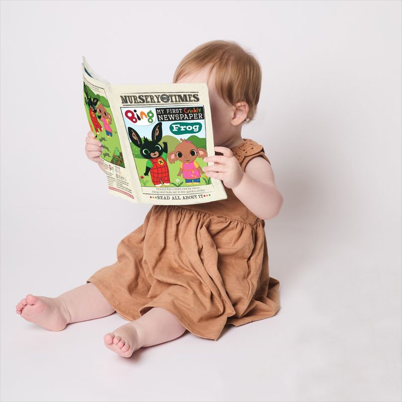 Bing inspires My First Crinkly Newspaper and Crinkly Comic!