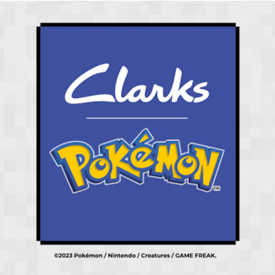 Clarks und Pokémon setzen ihre Kollaboration fort
