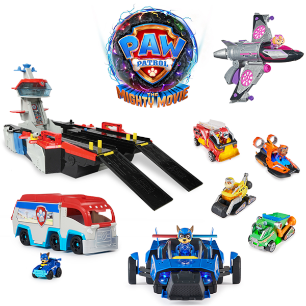 Roll Out the Red Carpet for Spin Master's PAW Patrol: The Mighty MovieT Toy Collection