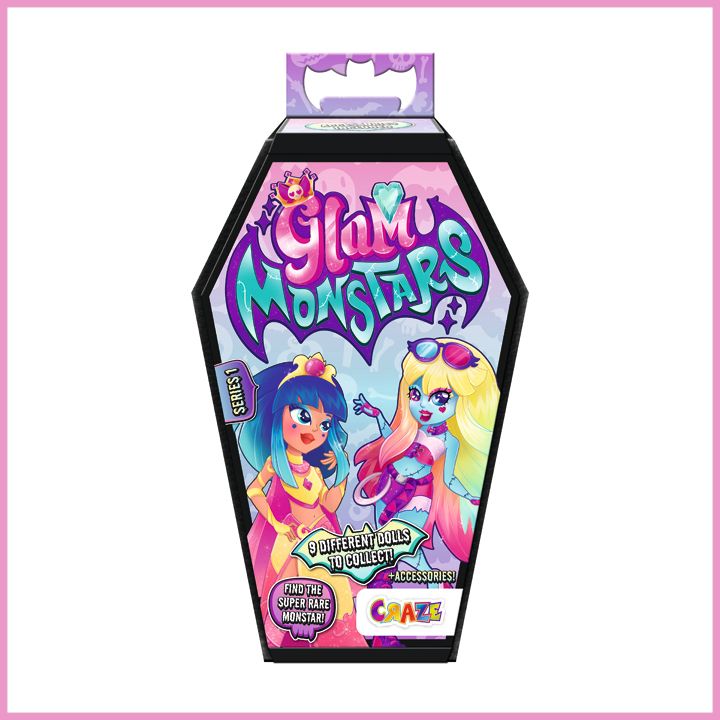 GLAM-MONSTARS – Das neue Trend-Collectible für kleine Fashionistas!