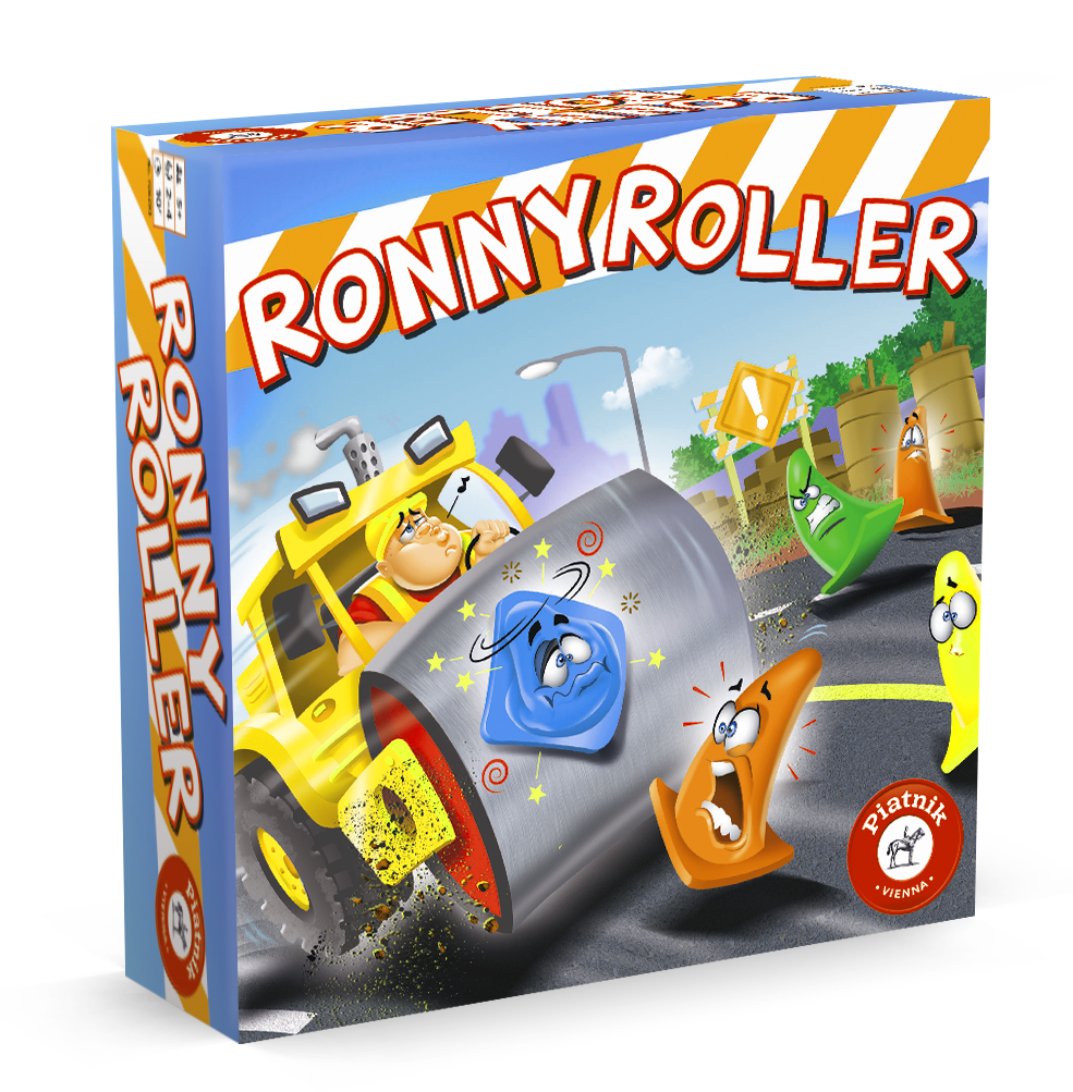 Ronny Roller - Actionreiches Kinderspiel von Piatnik