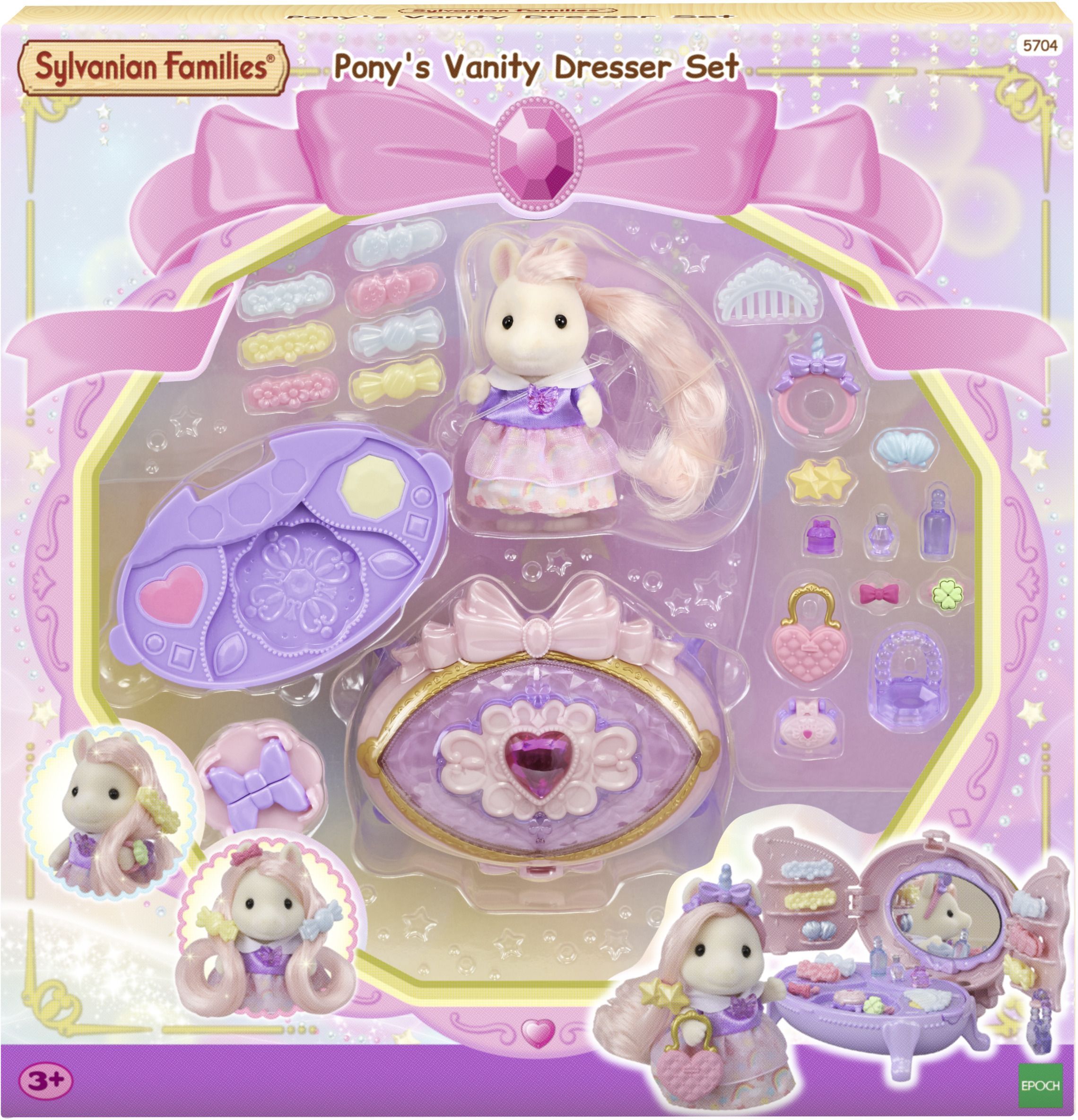 Zaubert das perfekte Styling mit der neuen Sylvanian Families Schminkkommode von EPOCH