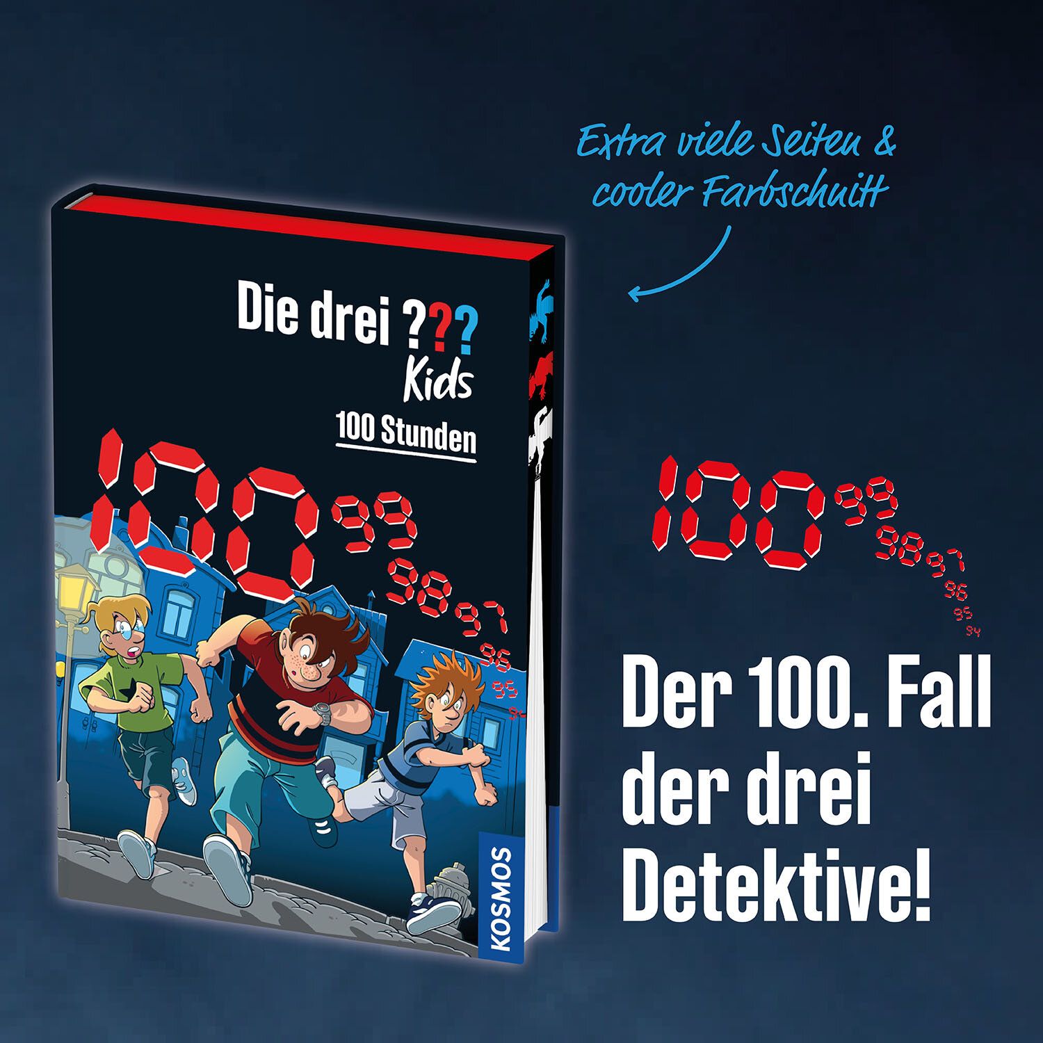 Die drei ??? Kids feiern 25-jähriges Jubiläum und den 100. Band