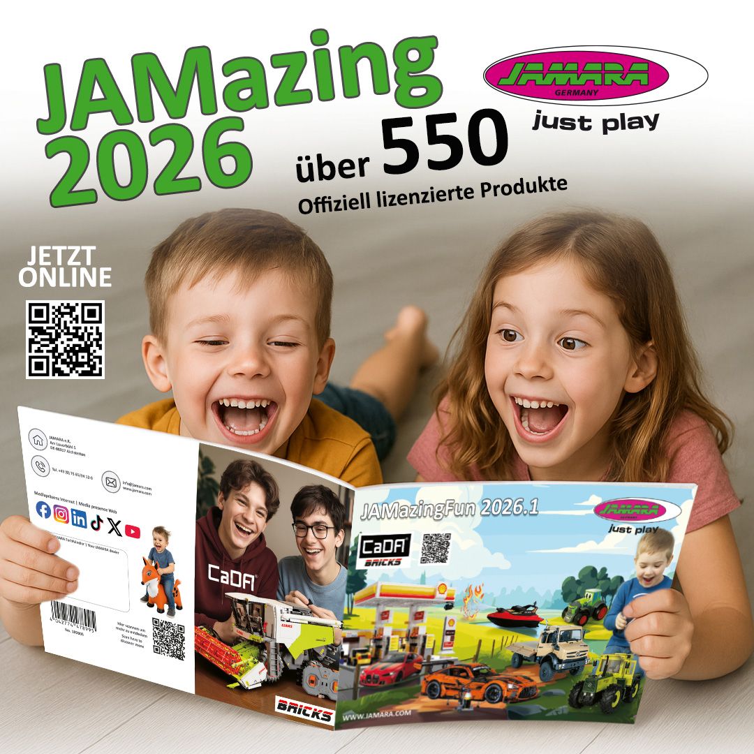 JAMARA präsentiert den neuen Katalog 2026