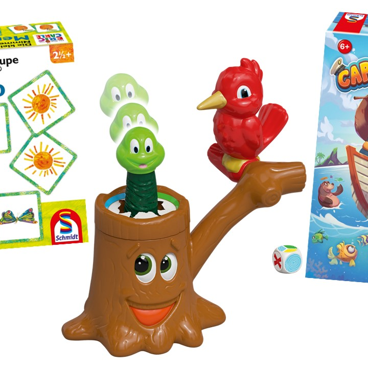 Geschenkideen fürs Osterkörbchen von Schmidt Spiele