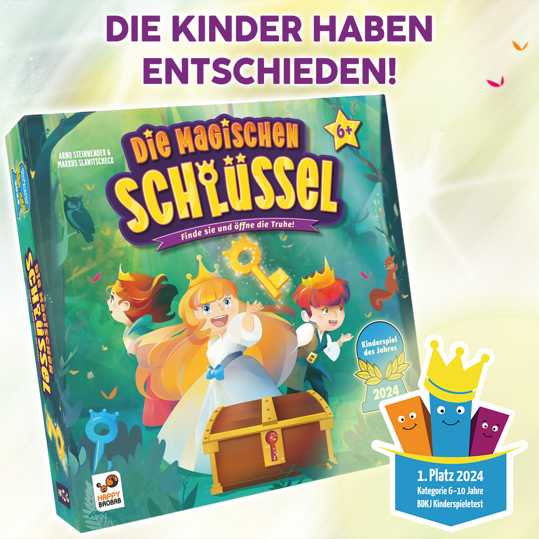 „Die Magischen Schlüssel“ erneut auf Platz 1!